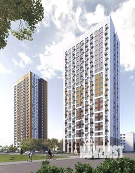 2-к квартира, строящийся дом, 52м2, 3/22 этаж