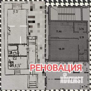 1-к квартира, вторичка, 31м2, 1/2 этаж