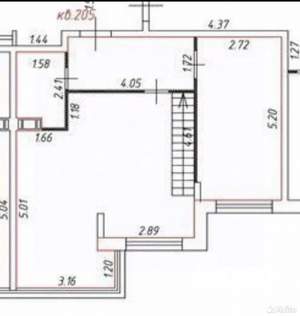 4-к квартира, вторичка, 94м2, 6/6 этаж
