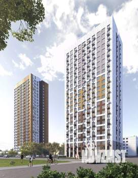2-к квартира, строящийся дом, 55м2, 6/23 этаж