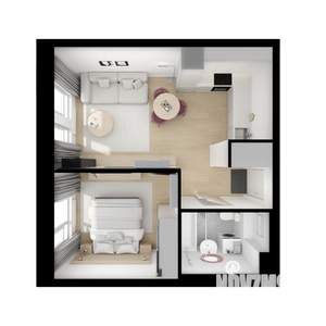 1-к квартира, вторичка, 38м2, 8/25 этаж
