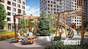 2-к квартира, строящийся дом, 43м2, 22/25 этаж