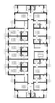 1-к квартира, вторичка, 38м2, 4/9 этаж