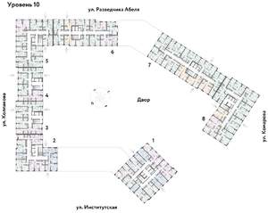 3-к квартира, вторичка, 54м2, 10/25 этаж
