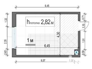 Студия квартира, вторичка, 27м2, 13/17 этаж