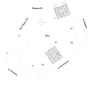 1-к квартира, вторичка, 40м2, 24/25 этаж