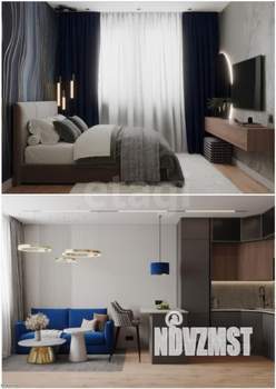 1-к квартира, вторичка, 46м2, 4/17 этаж