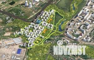 2-к квартира, строящийся дом, 39м2, 13/20 этаж