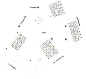 2-к квартира, вторичка, 68м2, 19/25 этаж