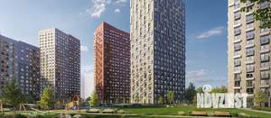 Студия квартира, строящийся дом, 25м2, 19/24 этаж