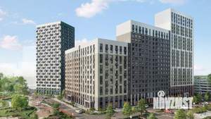 2-к квартира, строящийся дом, 59м2, 2/20 этаж