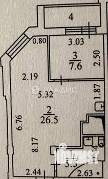 2-к квартира, вторичка, 40м2, 9/25 этаж