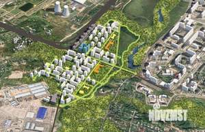 1-к квартира, строящийся дом, 39м2, 8/17 этаж