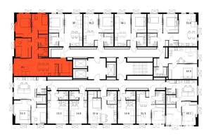3-к квартира, вторичка, 84м2, 17/25 этаж