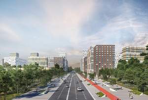 1-к квартира, строящийся дом, 42м2, 12/23 этаж