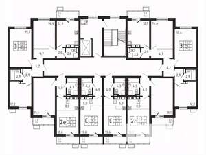 3-к квартира, вторичка, 79м2, 7/9 этаж
