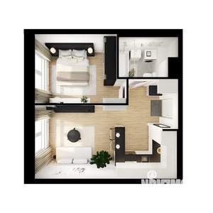 1-к квартира, вторичка, 36м2, 10/24 этаж