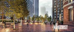 3-к квартира, строящийся дом, 85м2, 15/25 этаж