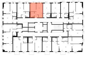 1-к квартира, вторичка, 32м2, 10/25 этаж
