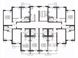 2-к квартира, вторичка, 49м2, 7/9 этаж