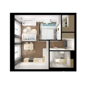 1-к квартира, вторичка, 32м2, 15/24 этаж