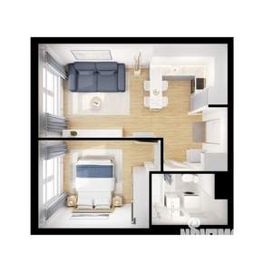 1-к квартира, вторичка, 36м2, 12/24 этаж