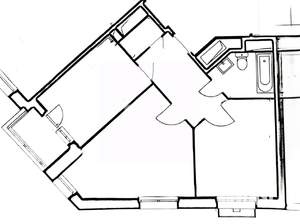2-к квартира, вторичка, 51м2, 14/17 этаж