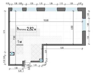 2-к квартира, строящийся дом, 64м2, 7/23 этаж
