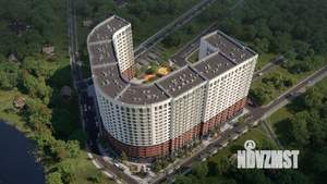 2-к квартира, строящийся дом, 46м2, 16/17 этаж