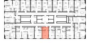 Студия квартира, вторичка, 20м2, 8/25 этаж