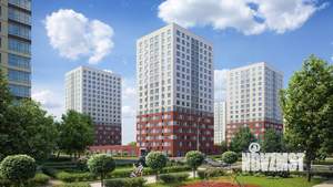 2-к квартира, строящийся дом, 65м2, 8/17 этаж