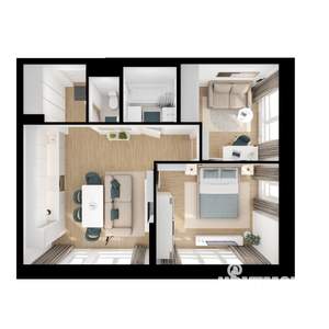 2-к квартира, вторичка, 51м2, 15/24 этаж