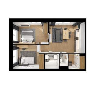 2-к квартира, вторичка, 50м2, 15/24 этаж