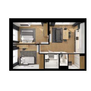 2-к квартира, вторичка, 50м2, 4/24 этаж