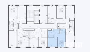 1-к квартира, сданный дом, 34м2, 3/10 этаж